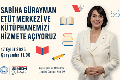 Üsküdar’da ‘Sabiha Gürayman Etüt Merkezi ve Kütüphanesi’ Açılıyor