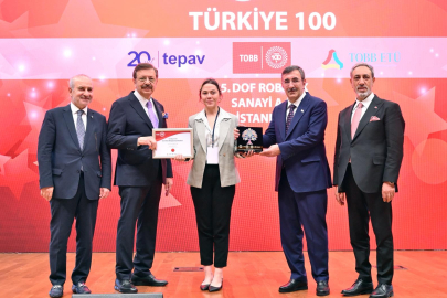 DOF Robotics Türkiye’nin En Hızlı Büyüyen 100 Şirketi Listesinde