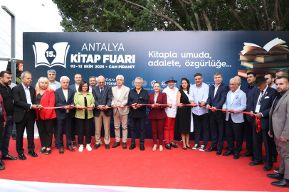 15. Antalya Kitap Fuarı Kapılarını Açtı