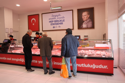 Eskişehir'de Günlük Kesim, Uygun Fiyat  Halk Et Market’te