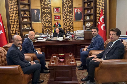 Türkiye Bisiklet Federasyonu’ndan MHP Genel Başkanı Devlet Bahçeli’ye Ziyaret