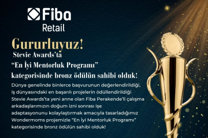 Fiba Perakende’nin “Wondermoms Mentorluk Programı”na Uluslararası Ödül