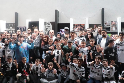 Minik Yürekler TÜPRAŞ Stadyumu'nda Beşiktaş Coşkusunu Yaşadı