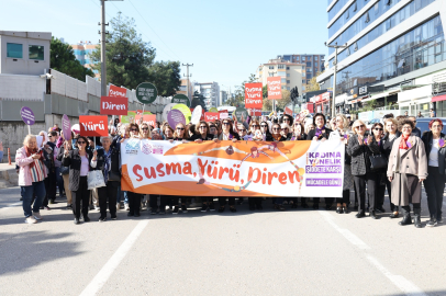  Nilüfer’de Kadınlardan Şiddete Karşı Ortak Ses