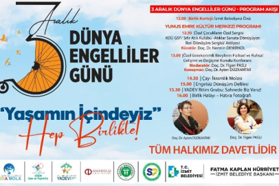 İzmit’te 3 Aralık İçin Anlamlı Buluşma