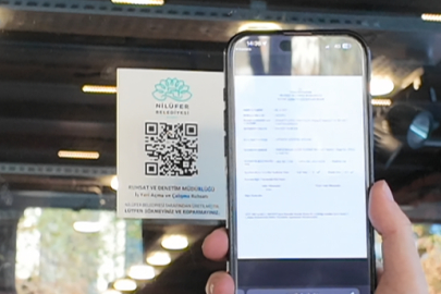 Nilüfer’de QR Kod İle Ruhsat Dönemi Başladı
