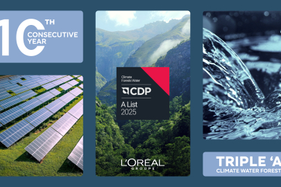 L’Oréal Grup, CDP’den  Üst Üste 10. Kez Üç ’A’ Notunu Alan İlk ve Tek Şirket Oldu