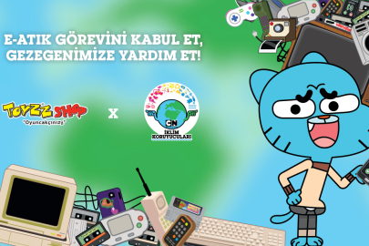 Cartoon Network, e-atıkları Eğitim Desteğine Dönüştürdü