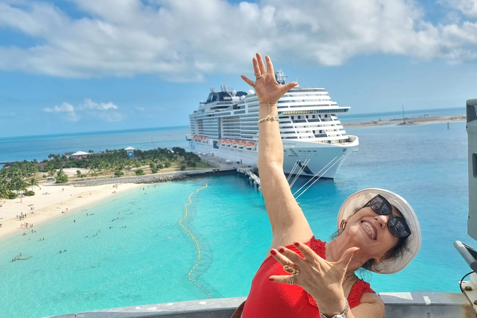 SAFİYE DOĞANAY'IN CRUİSE KEYFİ