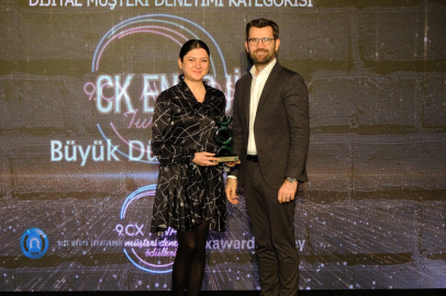CK Enerji’ye, CX Awards Turkey’de  "Büyük Düşünce" Ödülü