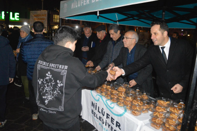 Nilüfer’de Kandil Geleneği Yaşatıldı