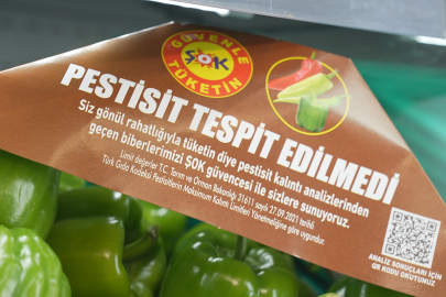 ŞOK Marketler’de Pestisit Analiz Kapsamı Genişliyor: Domatesten Sonra Biberler De Analiz Ediliyor