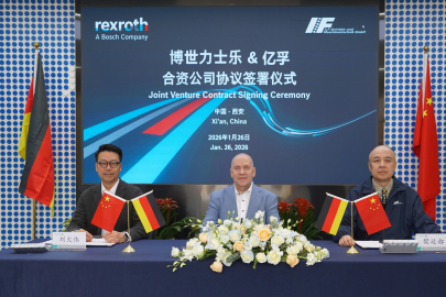 Bosch Rexroth, Çin’de Xi’an IF Intelligent Equipment ile Ortak Girişim Anlaşması İmzaladı