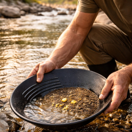 Derede Altın Nasıl Bulunur? Akarsuda Altın Aramaya Başlamak İsteyenler İçin Rehber