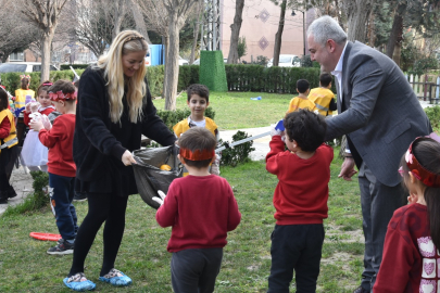 Ataçocuklu Miniklerinden Örnek Çevre Etkinliği