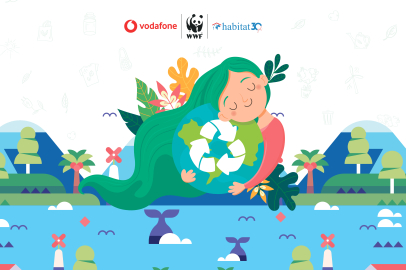Vodafone, WWF-Türkiye ve Habitat’tan Çevreye Büyük Katkı