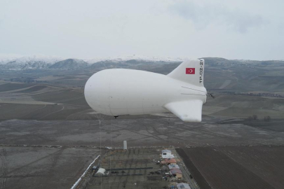 Yerli aerostat GÖKÇERİ sahada: "Uçan karakol" görevde