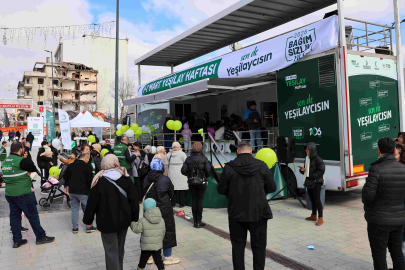 İstanbul'da Yeşilay Haftası Coşkusu