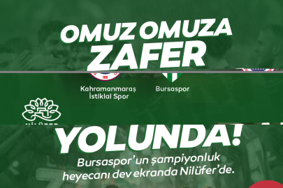 Bursaspor’un Şampiyonluk Heyecanı Nilüfer’de Yaşanacak