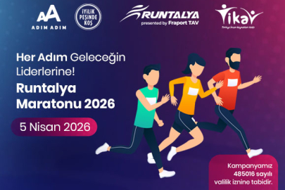 Türkiye İnsan Kaynakları Eğitim ve Sağlık Vakfı, Runtalya Maratonu’nda Yerini Alıyor