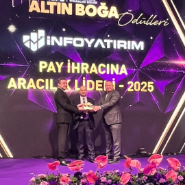Türkiye Sermaye Piyasaları Birliği’nden İnfo Yatırım’a ödül