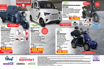 A101’de Elektrikli Araç Satışta