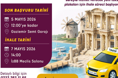 İzmir’in Çevre İlçelerine 115 Yeni Taksi Geliyor