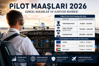 Pilot Maaşları 2026: Güncel Rakamlar, Şaşırtıcı Artışlar ve Detaylı Rehber (7 Kritik Faktör)