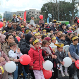 Yıldırım’da Çocukların Bayramı Şölene Dönüştü