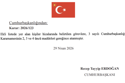 Resmi Gazete’de Yayımlandı: Ankara Valisi Değişti, Emniyet Genel Müdürü Ali Fidan Oldu