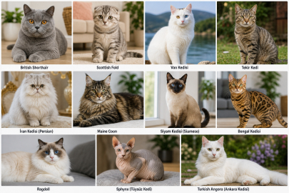 En Popüler Kedi Irkları: Evde Beslenebilecek 10 Sevimli Kedi Türü
