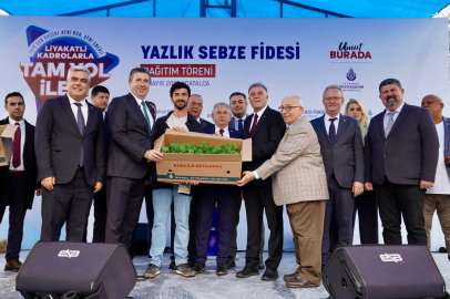 İBB’den Çiftçilere Yazlık Fide Desteği 