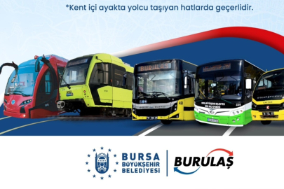 Bursa’da 19 Mayıs’ta Ulaşım Ücretsiz