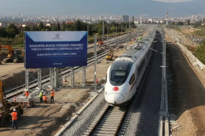 Bursa YHT İçin Geri Sayım! Bursa - Eskişehir- Ankara - İstanbul Yüksek Hızlı Tren Projesi Açılışa Gün Sayıyor