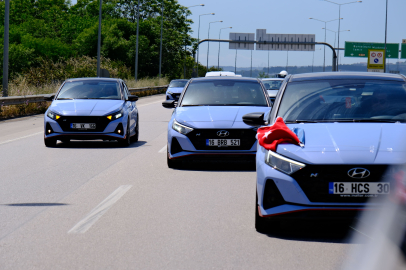 19 Mayıs Coşkusu Hyundai i20 N Tutkunlarıyla Yollara Taştı