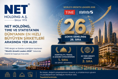 Net Holding’e Uluslararası Büyüme Ödülü
