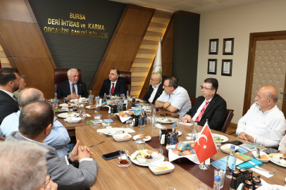 Başkan Şadi Özdemir sanayicilerle buluştu