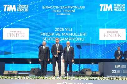 Ferrero Fındık, Fındık ve Mamulleri Sektörünün İhracat Şampiyonu Oldu