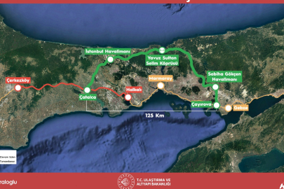 İstanbul Kuzey Demir Yolu Geçişi Projesi'nde Dev Adım