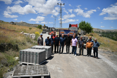 Kayseri'de Kırsala 9 Milyon TL'lik Kilitli Parke Yatırımı