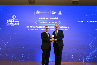 NG Kütahya Seramik’e Sanayi Ve Teknoloji Bakanlığı’ndan Verimlilik Ödülü
