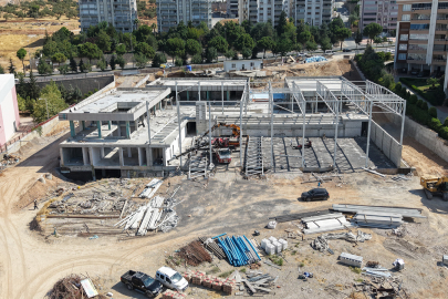 Kahramanmaraş Gençlik ve Spor Merkezi Yükseliyor
