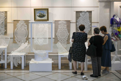 BELMEK Kursiyerlerinin El Emeği Eserleri Görücüye Çıktı