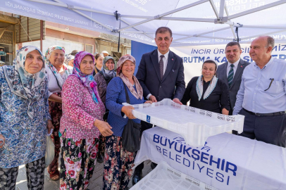 İzmir Büyükşehir Belediyesi’nden Üreticiye Kerevet Desteği