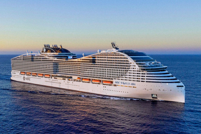 MSC Cruises'ın Yeni Mega Gemisi MSC World Asia Akdeniz'e Açılıyor