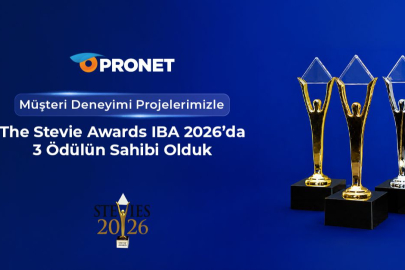 Pronet’in Müşteri Odaklı Hizmet Dönüşümüne 3 Stevie Ödülü!