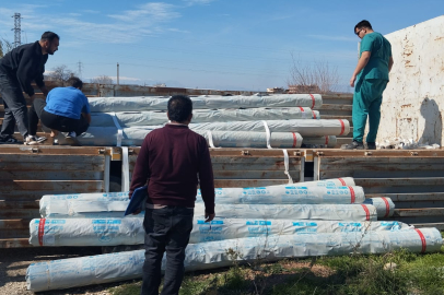 Antalya Üreticilere 657 Bin 400 Metrekare Sera Naylonu Hibe Edildi