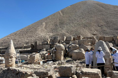 Nemrut’un Dev Heykellerine 5 Yıllık Koruma Kalkanı