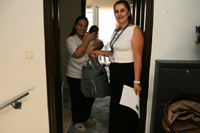 Kuşadası Belediyesi’nden 8 Ayda 115 Bebeğe Hoş Geldin Ziyareti