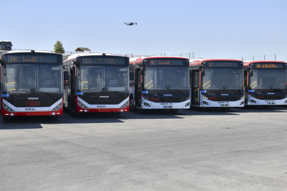Ankara'da EGO Filosuna 15 Yeni Otobüs